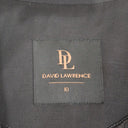 Second-Hand - David Lawrence Preppy Black Cropped Blazer Size 10 - SwapUp