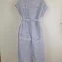 Second-Hand - Two - T's Casual Striped Linen Dress Size 8 - SwapUp