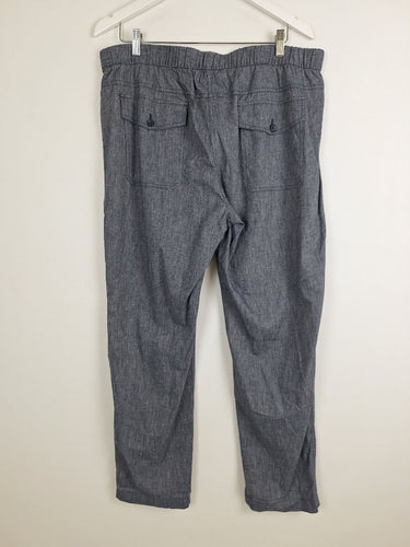 Second-Hand - Sportscraft Laid Back Denim Look Cropped Pants Size 16 - SwapUp