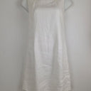 Second-Hand - David Lawrence Classic Linen Shift Mini Dress Size 14 - SwapUp