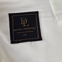 Second-Hand - David Lawrence Classic Linen Shift Mini Dress Size 14 - SwapUp