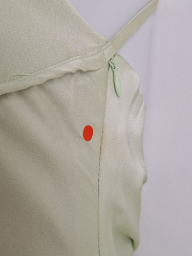 Second-Hand - DISSH Pistachio Cream Slip Mini Dress Size 12 - SwapUp