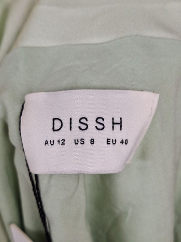 Second-Hand - DISSH Pistachio Cream Slip Mini Dress Size 12 - SwapUp