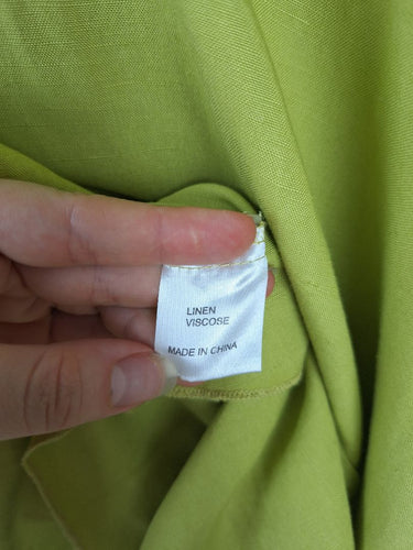 Second-Hand - See Saw Olive Layered Swing Top Size 12 - SwapUp