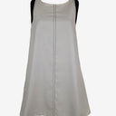 Second-Hand - Assorted Brands Clean Contrast Stitch Shift Mini Dress Size M - SwapUp
