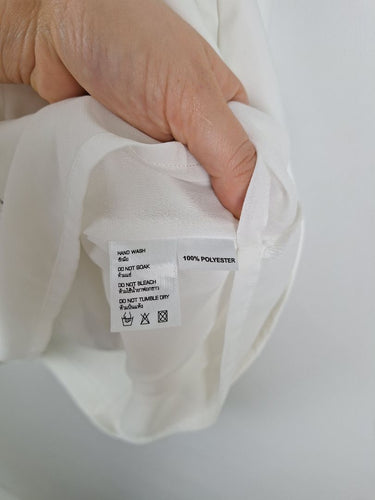 Second-Hand - Assorted Brands Clean Contrast Stitch Shift Mini Dress Size M - SwapUp