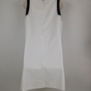 Second-Hand - Assorted Brands Clean Contrast Stitch Shift Mini Dress Size M - SwapUp