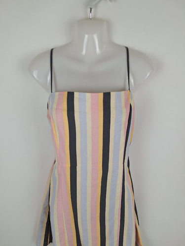 Second-Hand - Billabong Summer Pastel Shift MIni Dress Size 14 - SwapUp