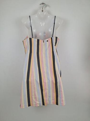 Second-Hand - Billabong Summer Pastel Shift MIni Dress Size 14 - SwapUp