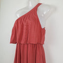 Second-Hand - St. Frock Raspberry Asymmetrical Tiered Maxi Dress Size 14 - SwapUp