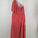 Second-Hand - St. Frock Raspberry Asymmetrical Tiered Maxi Dress Size 14 - SwapUp