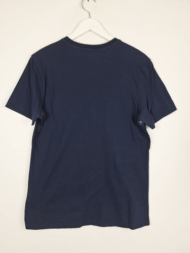 Second-Hand - Ted Baker Navy Vintage Stripe T-shirt Size 10 - SwapUp