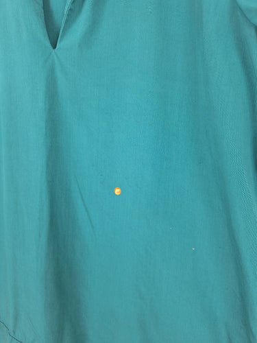 Second-Hand - Country Road Deep Teal Staple Blouse Size 10 - SwapUp
