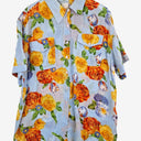 Second-Hand - Assorted Brands Lightweight Rose Flower Shirt Size XXXL - SwapUp