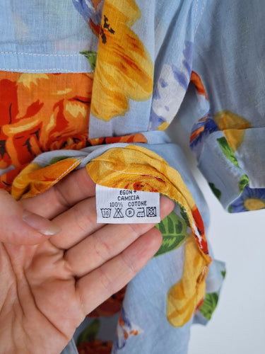 Second-Hand - Assorted Brands Lightweight Rose Flower Shirt Size XXXL - SwapUp