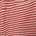 Second-Hand - Yarra Trail Panelled Red Striped Casual Linen Top Size L - SwapUp