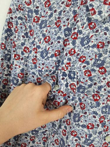 Second-Hand - Tommy Hilfiger Relaxed Blooming Utility Shirt Size XL - SwapUp