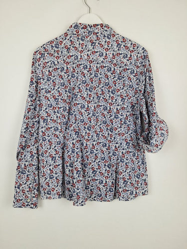 Second-Hand - Tommy Hilfiger Relaxed Blooming Utility Shirt Size XL - SwapUp
