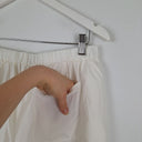 Second-Hand - Fine Day Sophisticated Milk Poplin Pants Size M - SwapUp
