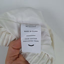 Second-Hand - Fine Day Sophisticated Milk Poplin Pants Size M - SwapUp