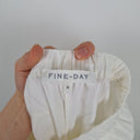 Second-Hand - Fine Day Sophisticated Milk Poplin Pants Size M - SwapUp