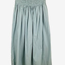 Second-Hand - Fine Day Sky Blue Smocked Waist Maxi Skirt Size S - SwapUp