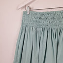 Second-Hand - Fine Day Sky Blue Smocked Waist Maxi Skirt Size S - SwapUp