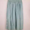 Second-Hand - Fine Day Sky Blue Smocked Waist Maxi Skirt Size S - SwapUp
