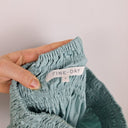 Second-Hand - Fine Day Sky Blue Smocked Waist Maxi Skirt Size S - SwapUp
