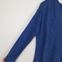 Second-Hand - Little Lies Ocean Blue Rolled Hem Long Sleeve Top Size S - SwapUp