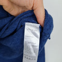 Second-Hand - Little Lies Ocean Blue Rolled Hem Long Sleeve Top Size S - SwapUp