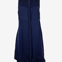 Second-Hand - Witchery Everyday Breezy Deep Blue Sleeveless Dress Size 12 - SwapUp