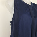 Second-Hand - Witchery Everyday Breezy Deep Blue Sleeveless Dress Size 12 - SwapUp