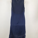 Second-Hand - Witchery Everyday Breezy Deep Blue Sleeveless Dress Size 12 - SwapUp