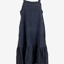 Second-Hand - Eva's Sunday Relaxed Linen Shift Dress Size XS - SwapUp