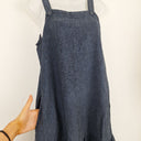 Second-Hand - Eva's Sunday Relaxed Linen Shift Dress Size XS - SwapUp