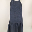 Second-Hand - Eva's Sunday Relaxed Linen Shift Dress Size XS - SwapUp