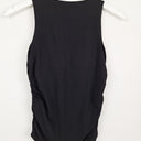 Second-Hand - Dharma Bums Ruched Onyx Casual Top Size XS - SwapUp