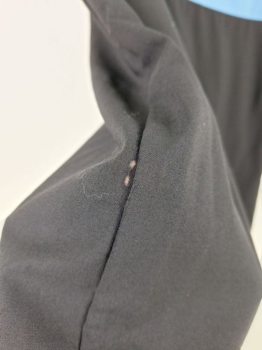 Second-Hand - Diane von Furstenberg Classic Blue ColourblockWool Office Dress Size 12 - SwapUp