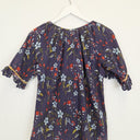 Second-Hand - Lulalife Navy Bohemian Floral Top Size S - SwapUp