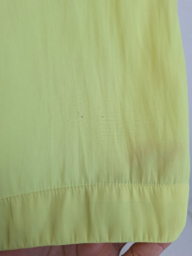 Second-Hand - Mela Purdie Fluro Front Box Pleat Blouse Size 10 - SwapUp