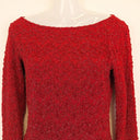 Second-Hand - Bisou-Bisou Vintage Textured Boat Neck Romance Dress Size 8 - SwapUp