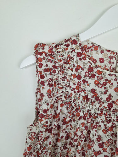 Second-Hand - Country Road Pretty Light Cotton Floral Top Size 6 - SwapUp