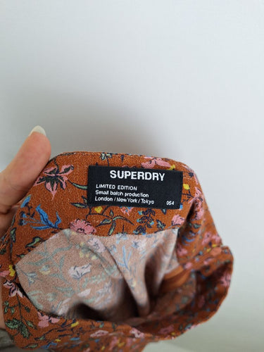 Second-Hand - Superdry Soft Fall Floral Midi Skirt Size 8 - SwapUp