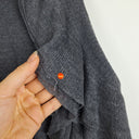 Second-Hand - Theory Mini Charcoal Ruffle Bolero Cardigan Size S - SwapUp