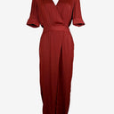 Second-Hand - Saba Clay Satin Everyday Luxe Jumpsuit Size 4 - SwapUp