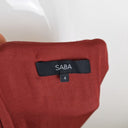 Second-Hand - Saba Clay Satin Everyday Luxe Jumpsuit Size 4 - SwapUp