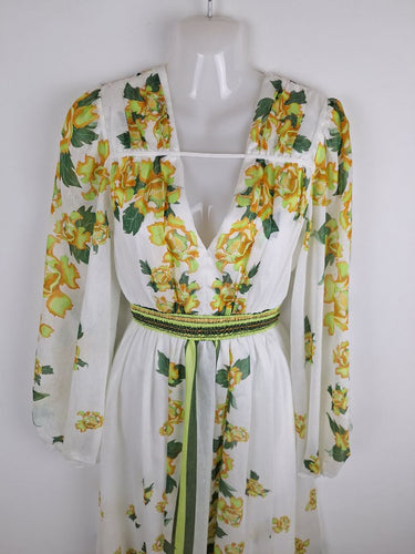 Second-Hand - Aje Garden Peony Midi Dress Size 4 - SwapUp
