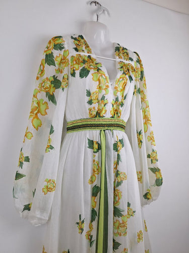 Second-Hand - Aje Garden Peony Midi Dress Size 4 - SwapUp