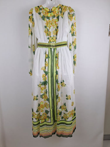Second-Hand - Aje Garden Peony Midi Dress Size 4 - SwapUp